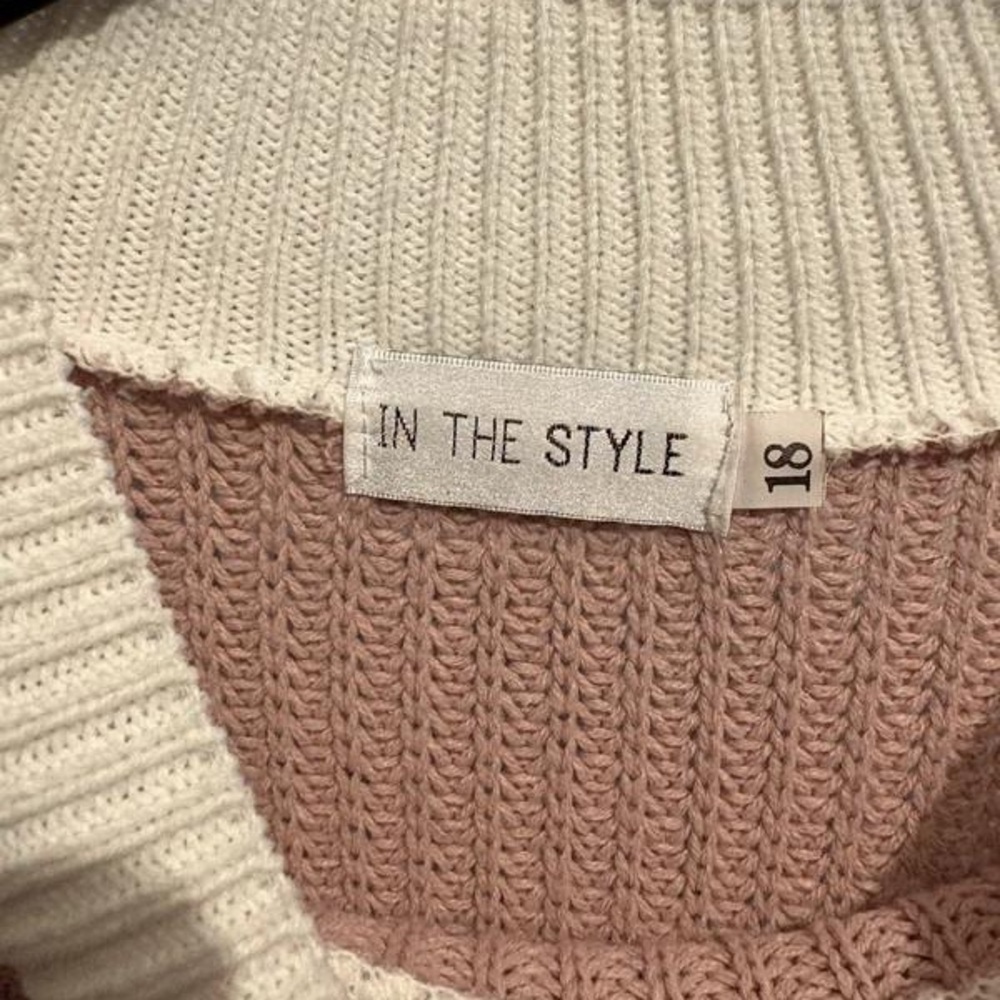 Pink In The Style Jumper Dress